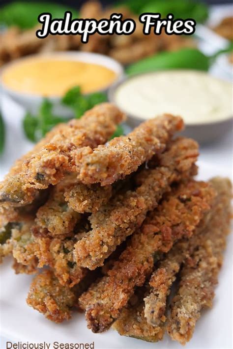 Jalapeno Fries Easy Deep Fried Recipe Deliciously Seasoned