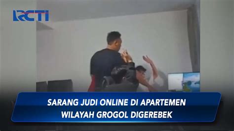 Polisi Gerebek Apartemen Di Grogol Jadi Sarang Judi Online Orang