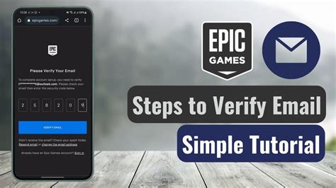 Epic Games How To Verify Email Youtube