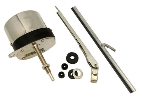 12v Stainless Windshield Wiper Motor Kit Universal Pirate Mfg