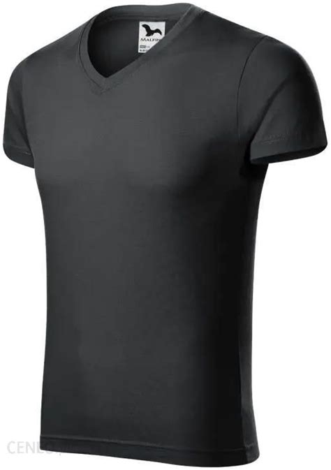 Koszulka Malfini Slim Fit V Neck M Mli Kolor Grafitowy Rozmiar M