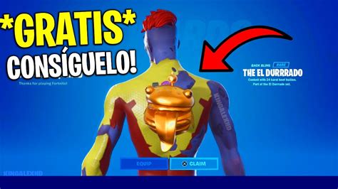 🎁¡nuevo CÓdigo Gratis 🎁 Epic Te Regala Esta Mochila Gratis Si Cumples