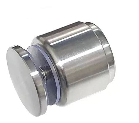 Prolongador Botton Guarda corpo Para Vidro Aço Inox 304 72un