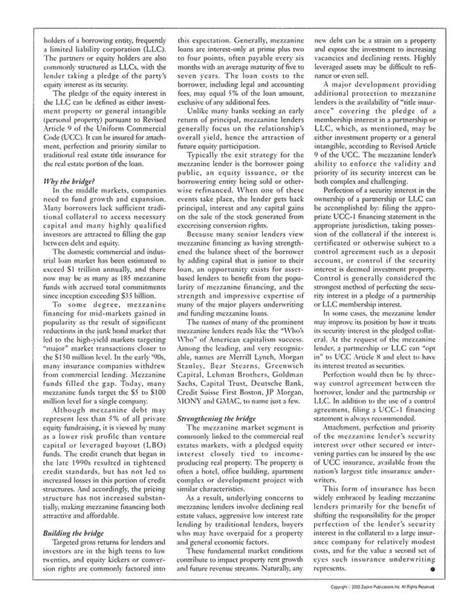 Commercial Mortgage Insight Magazine | PDF 