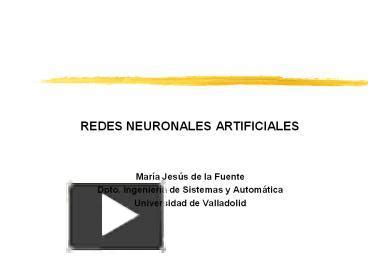 Ppt Redes Neuronales Artificiales Powerpoint Presentation Free To