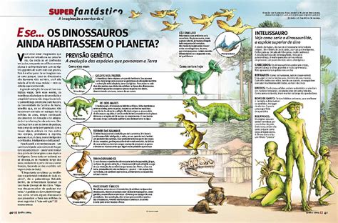 SUPER INTERESSANTE JUNHO 2004 E SE OS DINOSSAUROS AINDA HABITASSEM