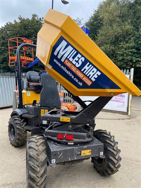 2 Ton Hi Lift Swivel Dumper Miles Hire