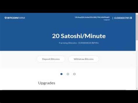 Como Ganhar 1 Bitcoin Por Dia Gr Tis 10 Milh O Satoshi Por Minuto YouTube