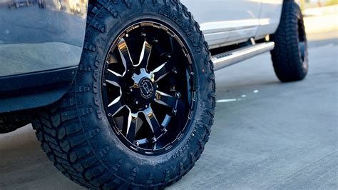 22 Black Rhino Wheels Sierra Gloss Black With Milled Spokes Off Road