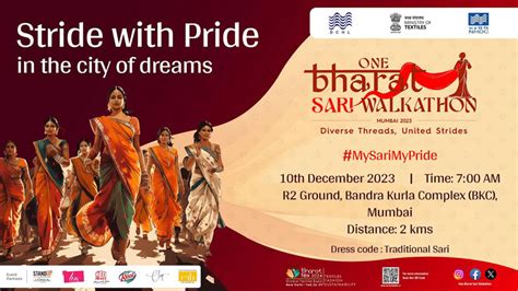 Cab Experiences Drives One Bharat Sari Walkathon In Mumbai For Women