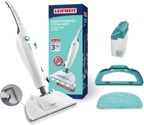 Паровая швабра Leifheit CleanTenso Power 1194, белый, 1400 Вт купить c ...