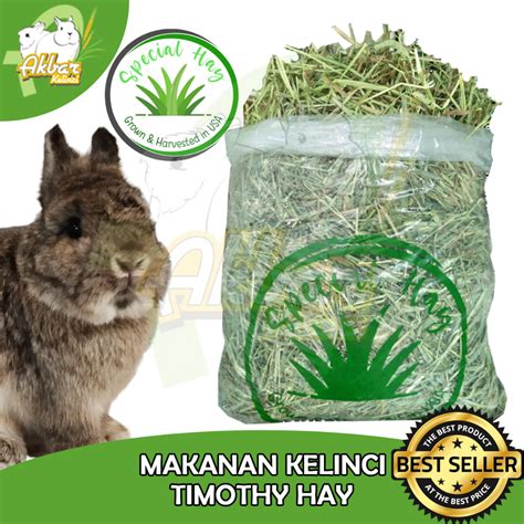 Jual Makanan Kelinci Marmut Rumput Timothy Hay Kg Special Hay