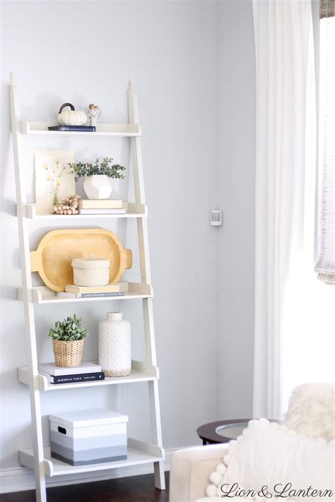 Ladder shelf decor – Artofit