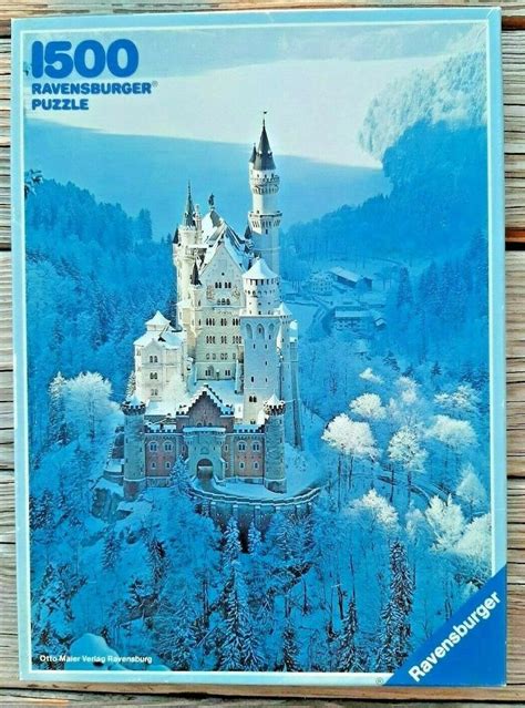 Ravensburger Neuschwanstein In Winter Piece Jigsaw Puzzle