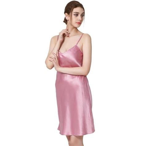 Best Luxury Short Silk Nightgowns For Women Real Mulberry Silk