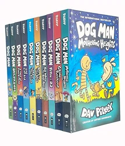 Dog Man Series 1 10 Books Mega Collection Set By Dav Pilkey Cuotas