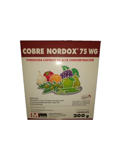 Fungicida Cobre Nordox Viveros Barra