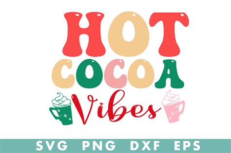 Hot Cocoa Vibes SVG Graphic By Black Cat Studio Creative Fabrica