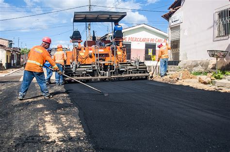 Eunápolis Asfaltamento De Ruas Beneficia Milhares De Moradores Do