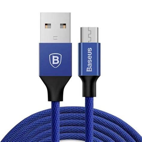 Baseus Micro USB 1.0 m kábel Kék - Hellomarket.hu