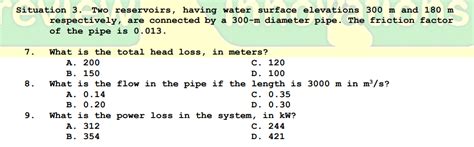 Situation 3 Two Reservoirs Having Water StudyX