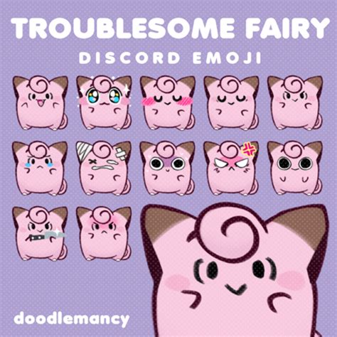 Troublesome Fairy Discord Emoji Doodlemancy S Ko Fi Shop Ko Fi