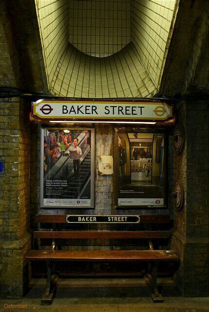 Estaci N De Metro Baker Street Marylebone Londres London Underground