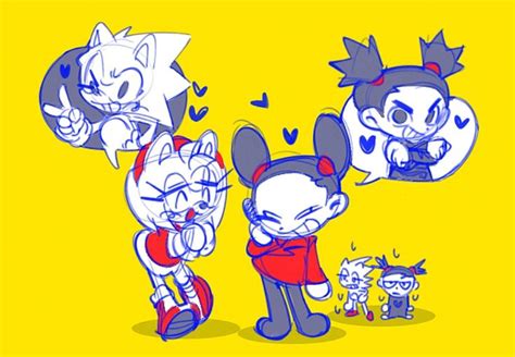 Pin De En Sonic The Hedgehog Dibujo Fandom Fandom Pucca