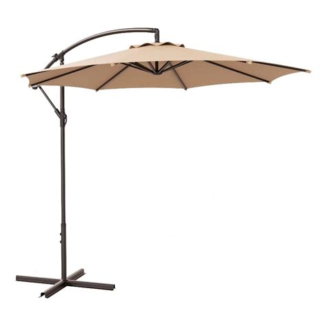 Elm 10 Ft Cantilever Outdoor Hanging Umbrella