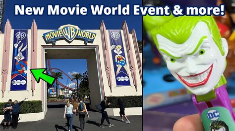 Movie World Gold Coast Wb New Event Park Updates Youtube