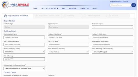 How To Get A Psa Marriage Certificate Walk In Or Online Application