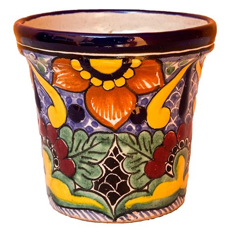 Mexican Talavera Planters 6 El Callejon Art