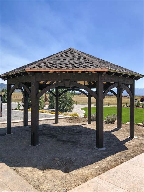 Gazebo And Pavilion Kits Western Timber Frame Gazebo Diy Gazebo