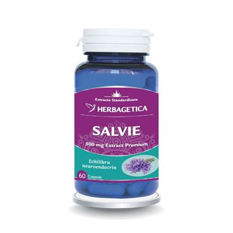 Salvie 60 Capsule Herbagetica Farmacia Tei Online