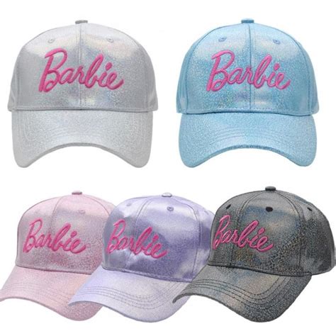 Maxi Barbie Letters Colorful Barbie Baseball Cap Embroidered Anime