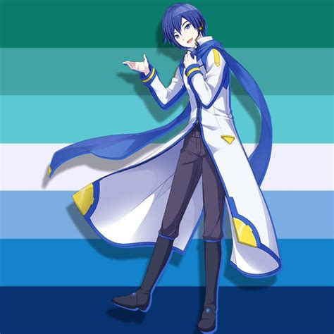 KAITO Gay Pride Profile Picture Vocaloid Kaito Vocaloid Kaito