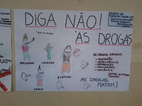 Turma da Tagore PROJETO DIGA NÃO DROGAS