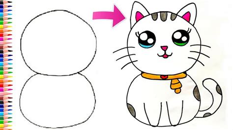 8 Easy And Cute Cat Drawing Ideas