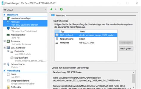 Hyper V Vm Startet Nicht Von Iso Datei Windowspro