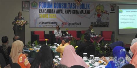 Forum Konsultasi Publik Rancangan Awal RKPD Kota Malang Pemerintah