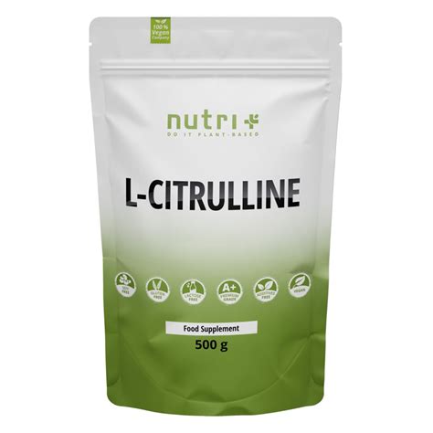 Nutri L Citrullin Malat Pulver 500g Aminosäuren 500 g Shop Apotheke