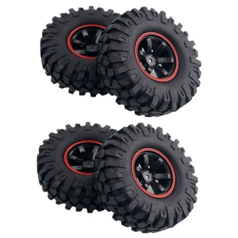 Pcs Pneus En Caoutchouc Et Roues Rims Pour Axial Scx Pour