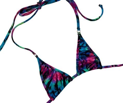 Neon Tropic Nano Bikini Top Micro Gigi