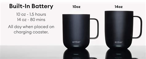 Amazon Ember Temperature Control Smart Mug 2 14 Oz App