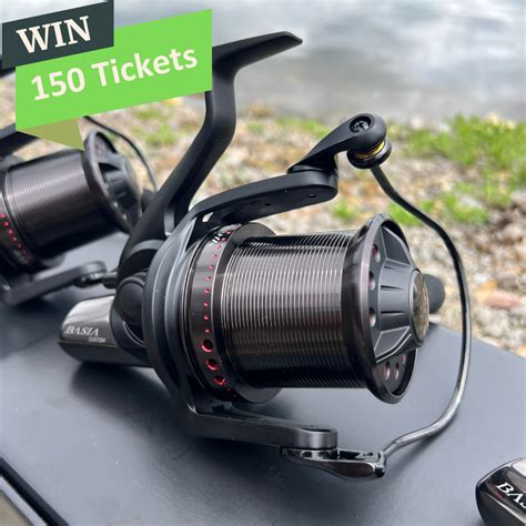 Win 150 Tickets Into 3 X Daiwa Basia Custom Reels Carp Tackle Giveaways