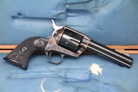 Cased 3rd Generation Colt Saa 1873 Single Action Army Peacemaker 357