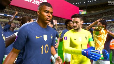 Fifa 23 Argentina Vs France Fifa World Cup Final 2022 Qatar Fifa 23 Pc Next Gen Youtube