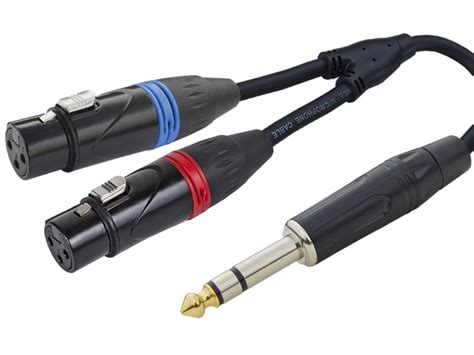 CYB09 Classic Stereo XLR Mic Signal Combiner Cable PropAudio