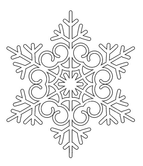 Coloriage Flocon De Neige Coloriages Gratuit Imprimer