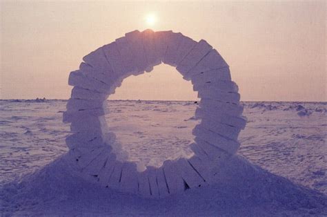 Andy Goldsworthy’s four massive ice sculptures at the North Pole ...